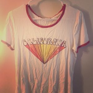 “California” t shirt